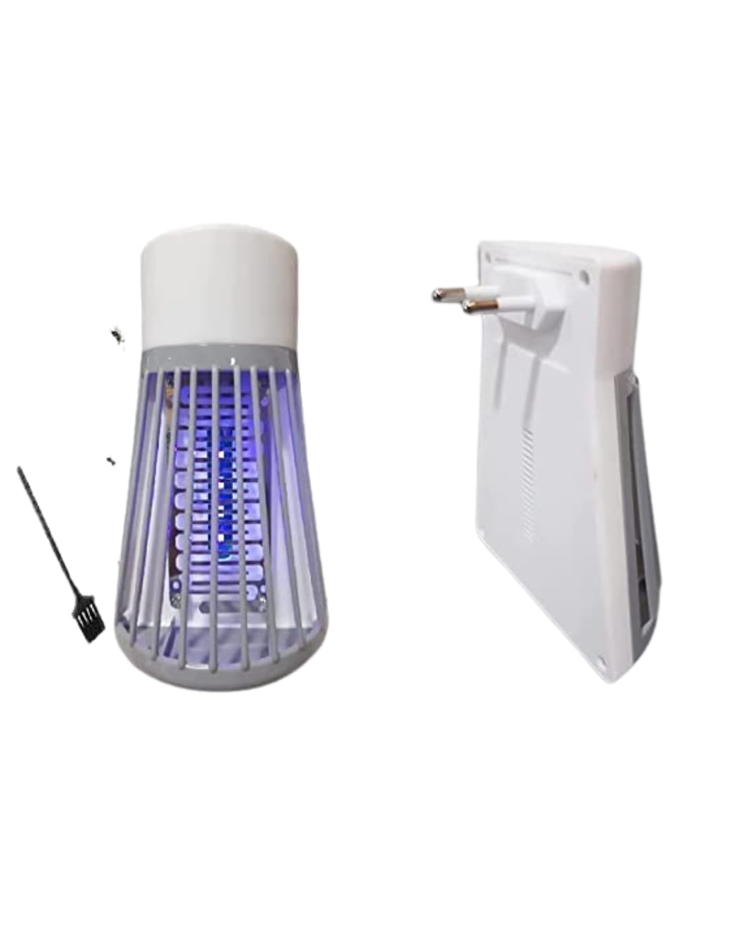 Mosquito Killer lamp Zapper Machine USB Powered Bug Zapper Mosquito Killer Lamp, Electric LED Lamp Indoor/Outdoor Mosquito Trap Machine for Home, Gardening, Outdoor White (Plug mosq)-image-38