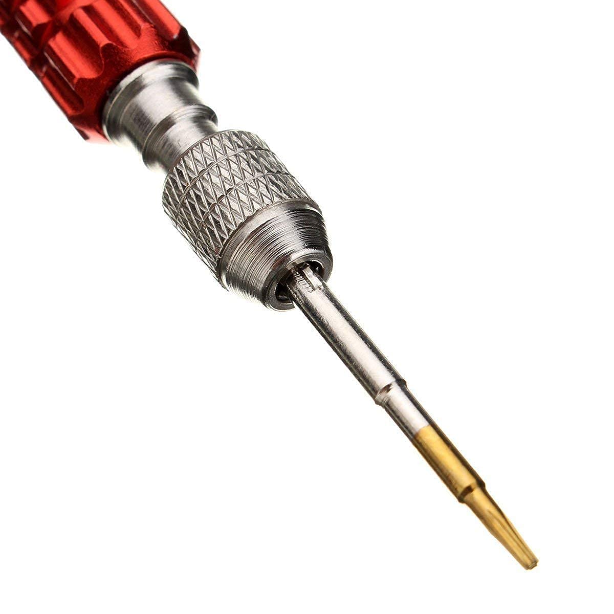 Open Small Devises With 5 in 1 Tool Screwdriver Set For Mobiles Repairing, Tablets, Smartphones, Watches, Toys, Glasses & Other All Small Electronic Devices (Color May Vary)