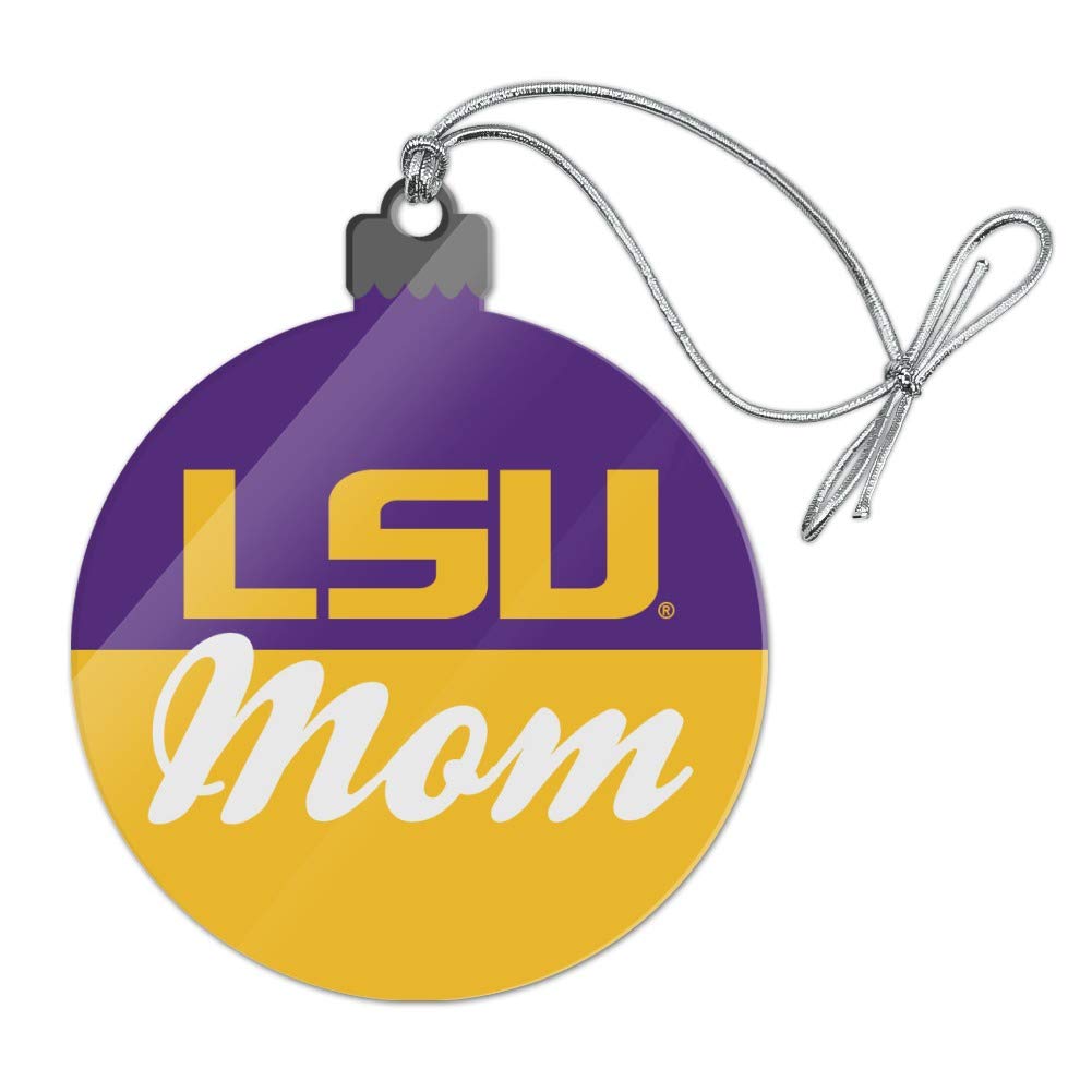GRAPHICS & MORE LSU Mom Acrylic Christmas Tree Holiday Ornament