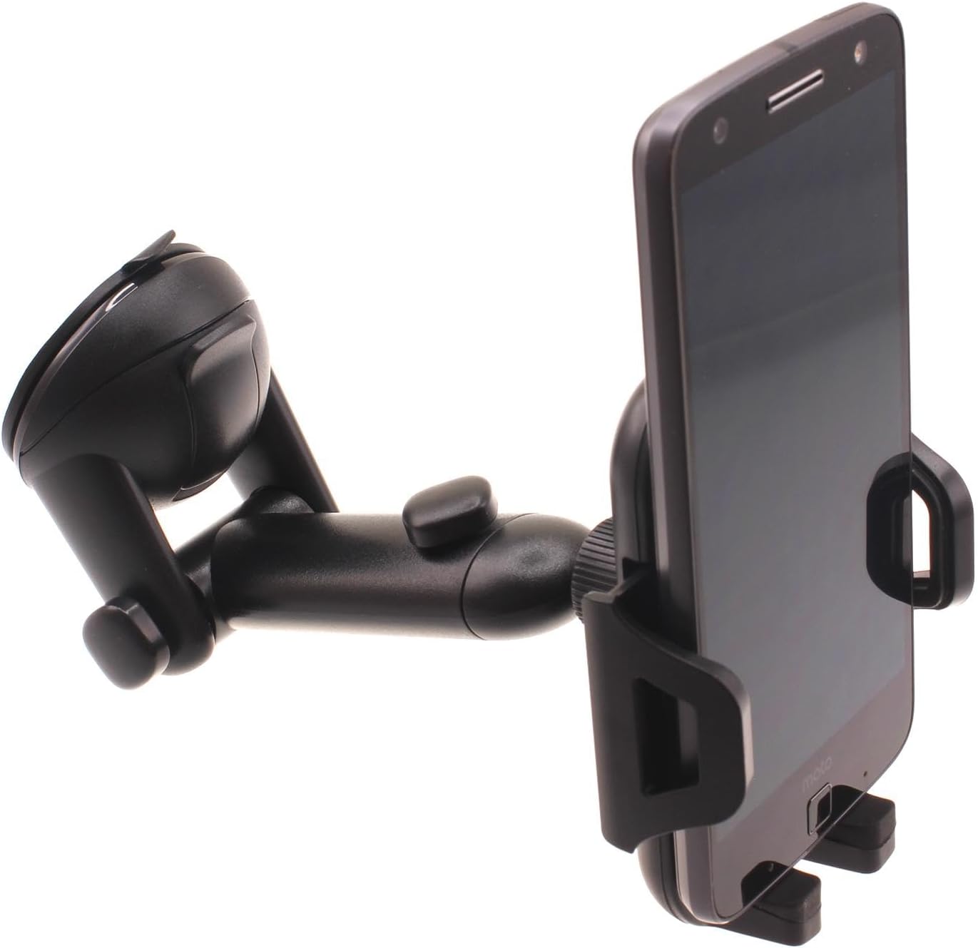 Car Mount Dash Windshield Compatible with Samsung Galaxy A35 5G/ A34 5G/ A33 5G/ A32 5G, Holder Telescopic Cradle Swivel Dock