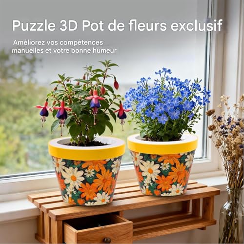 Bocal puzzle 3D créatif, idée cadeau originale de Noël - 2