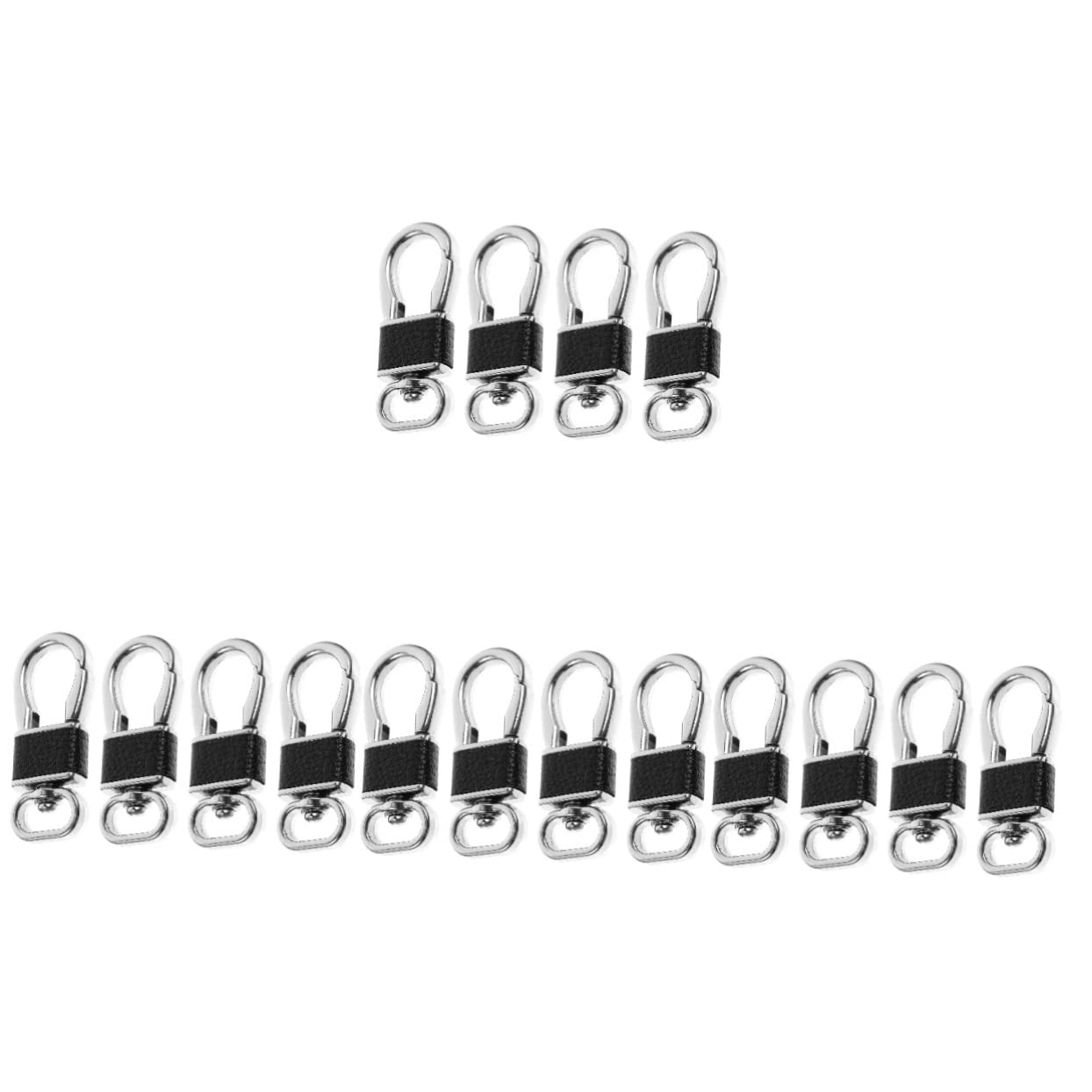 Porte-clés cuir PU NUOBESTY 16 pièces pour ne plus jamais perdre vos clés de voiture