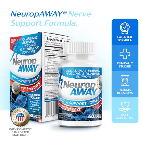 NeuropAWAY Nerve Support Supplement