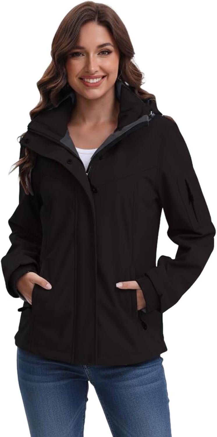 Veste Zippée à Capuche The North Face SOFTSHELL ASPHALT Chez DM'Sports