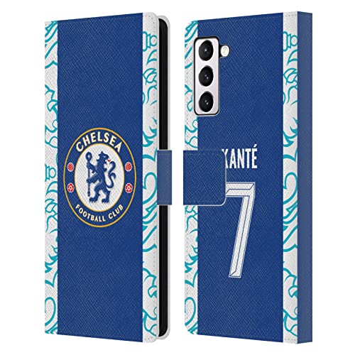 Étui en cuir Chelsea FC pour Samsung S21+ 5G finition maillot 2023