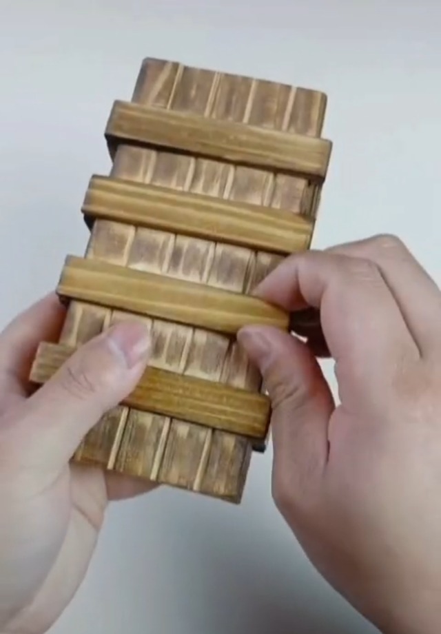 纒向 3巻セット 箱入り Amazon.com: Handmade Classic 3D Brain Teaser Wooden Puzzle Magic