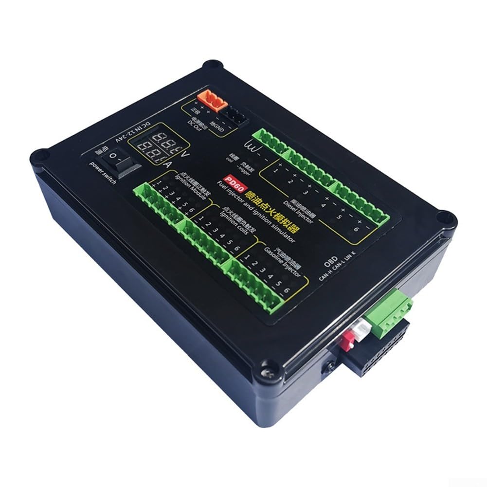 Simulador del ECU, simulador de ignición de la inyección de combustible AM-PD60, equipo de prueba de la plataforma del mantenimiento para la electrónica automotriz