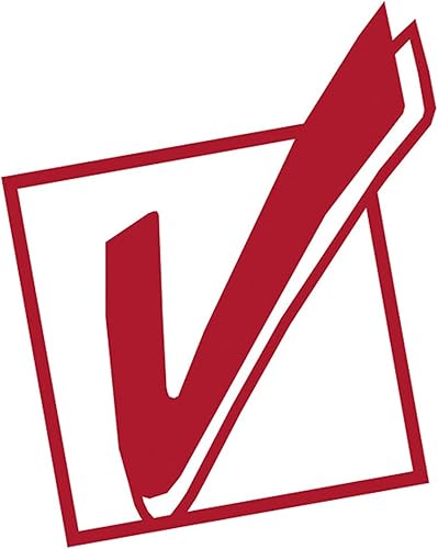 Miniatura 2 de Stamp-Ever Sello de mensaje preentintado - Marca de verificación, tinta roja - Tamaño de impresión 34" redondo