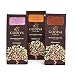 Godiva Chocolatier Ground Coffee Set, Premium Medium Roast Coffee, Chocolate Truffle + Hazelnut Creme + Caramel, Set of 3, Great for Holidays, 10 Ounce each