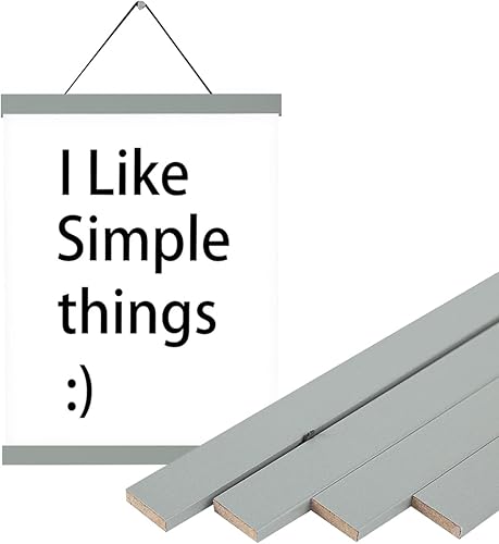 Vista 48 de Paquete de 3 marcos magnéticos para colgar pósteres, 12 pulgadas, color negro, 12 x 16, 12 x 18, 12 x 20, 12 x 24 pulgadas, marcos magnéticos