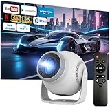 [Sistema Operativo Android 14 Avanzado y Potentes Capacidades Informáticas H726] Este mini proyector cuenta con android 14, mejorar continuamente la fluidez, ofreciendo una versatilidad similar a la de un smartphone y compatibilidad con varios idiomas. El H726 cuenta con potentes capacidades informáticas, lo que le permite gestionar fácilmente múltiples tareas y programas complejos. Admite decodificación de vídeo 8K y es compatible con los códecs más comunes. lo que proporciona una experiencia de video en línea más fluida y sin interrupciones, es ideal para actividades al aire libre con familiares y amigos.