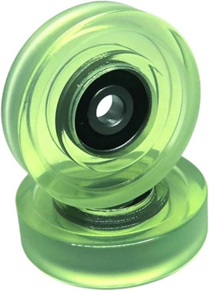 5 pieces 6x40x10 PU coated roller with 626RS bearing PU62640-10 40mm diameter 6mm hole polyurethane flat guide roller pulley 6 * 40 * 10