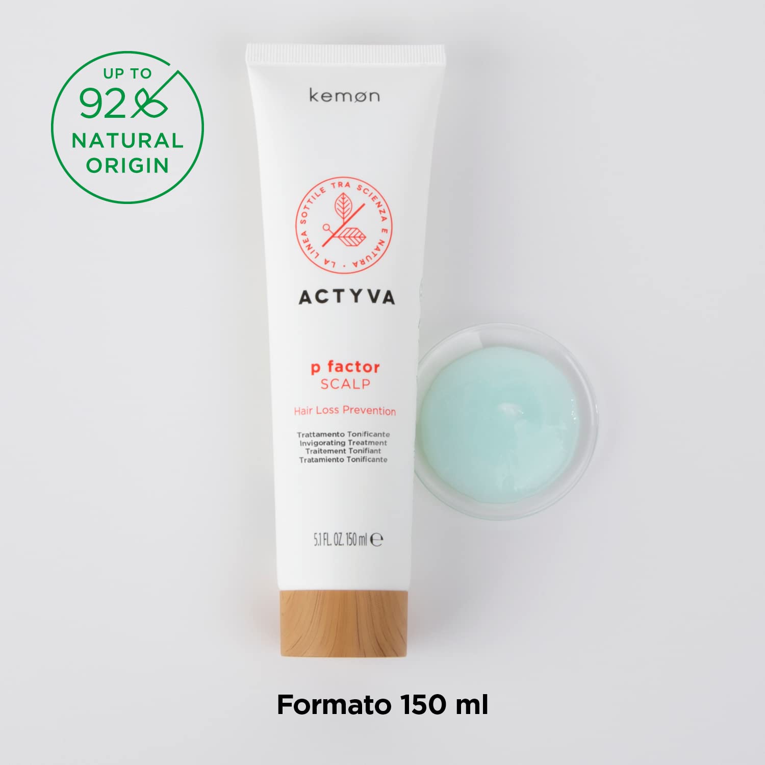 Kemon Actyva P Factor Scalp regenerująca pielęgnacja włosów z olejkiem migdałowym i aloesowym 150 ml