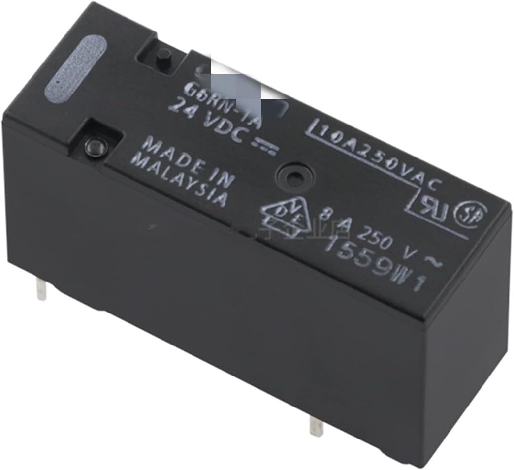 10PCS/Lot Power Relay G6RN-1A-5VDC 12VDC 24VDC 4PIN 8A 250VAC(OneColor)