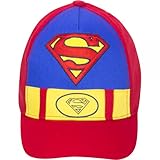 Superman Jungen, Kinder Cap, Kappe, Mütze, Rot, 50