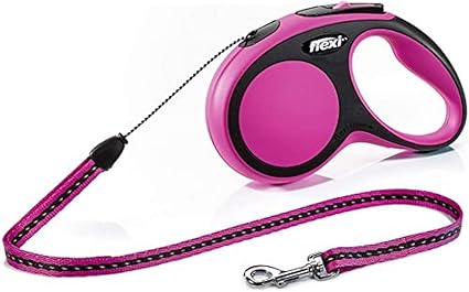 flexi lead pink