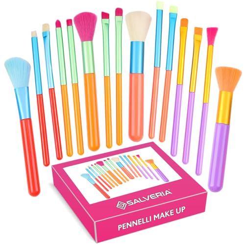 Pennelli make up professionali 15 pezzi setole sintetiche di qualità pennelli trucco kit pennelli make up pennello make up pennello trucco