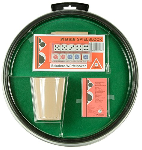 Preisvergleich Produktbild Pokergarnitur mit Würfeltasse