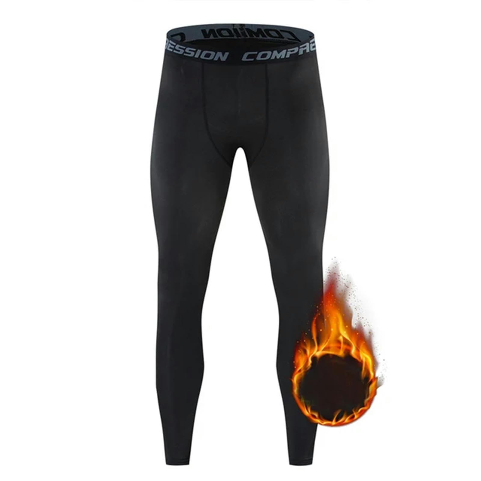 MdybF Abbigliamento Termico da Uomo Uomini Lunghi Johns Biancheria Intima Termica Inverno Pantaloni Caldi Lunghi