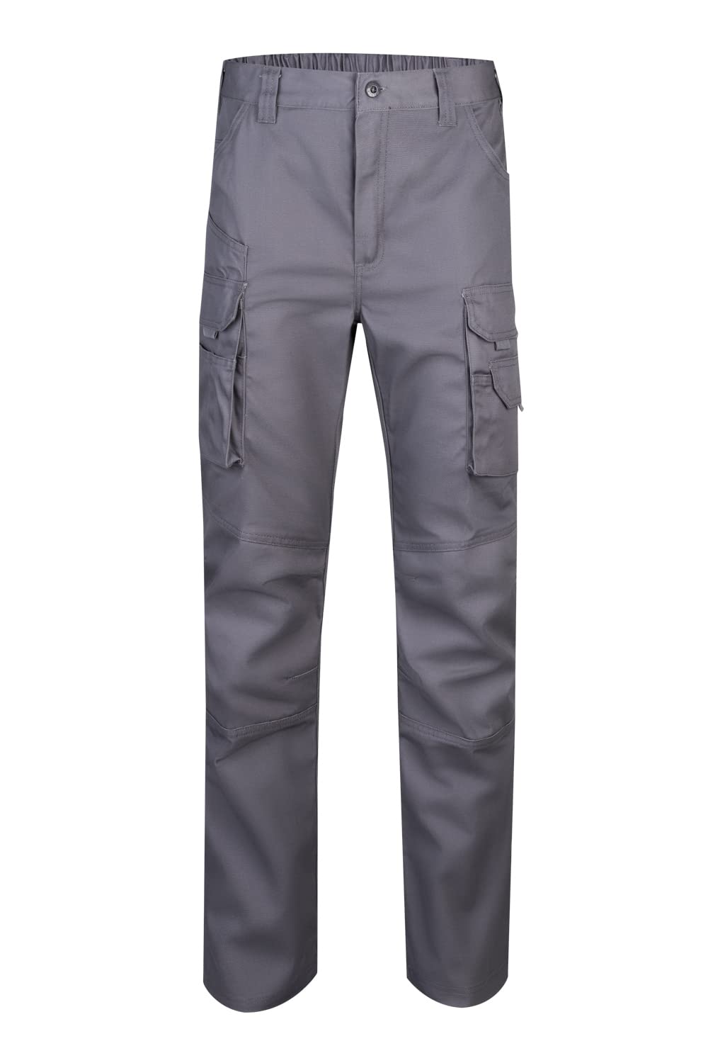 VELILLA 103011; Pantalón Canvas Multibolsillos; Color Gris; Talla XL
