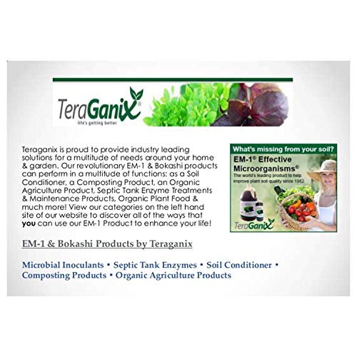 Teraganix Pro Em-1 And Em-X Gold Prebiotic - Liquid Probiotic Supplement For Digestive Support | Fast - Absorbing Organic Formula For Men And Women | Enhance Nutrient Absorption And Remove Toxins #TOP5