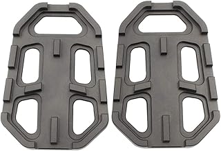 2 Pack Aluminum Motorcycle Billet Foot Pegs Pedals Rest Footpegs for BMW G310GS F750GS F850GS R1200GS R Nine T Scrambler (Titanium)