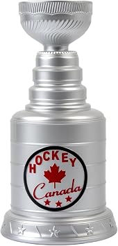 Hockey Trophy Maple Leaf Resin Vintage - Canada Champion Mini Hockey Sports Small Award - Achievements MVP Trophy Adults Kids Team Celebration Decoration - Hockey Trophy 01 - 7.99x4x4 Inch - 1PCS
