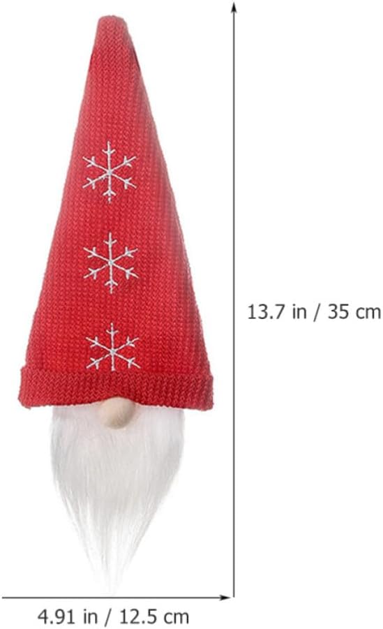 3pcs Gnome Wine Bottle Cover Plush Cloth Decorative