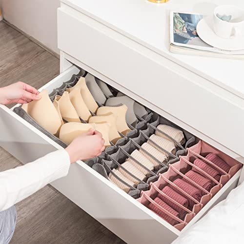 Cajas de almacenamiento de ropa visibles y lavables para ordenar vaqueros 5