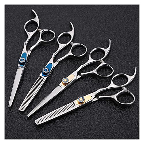 Kwent Tijeras Pelo Profesional Japón 440c 6 Pulgadas Gema Tijeras De Pelo Corte De Pelo Peluquería Tijeras Makas Tijeras… - Imagen 2