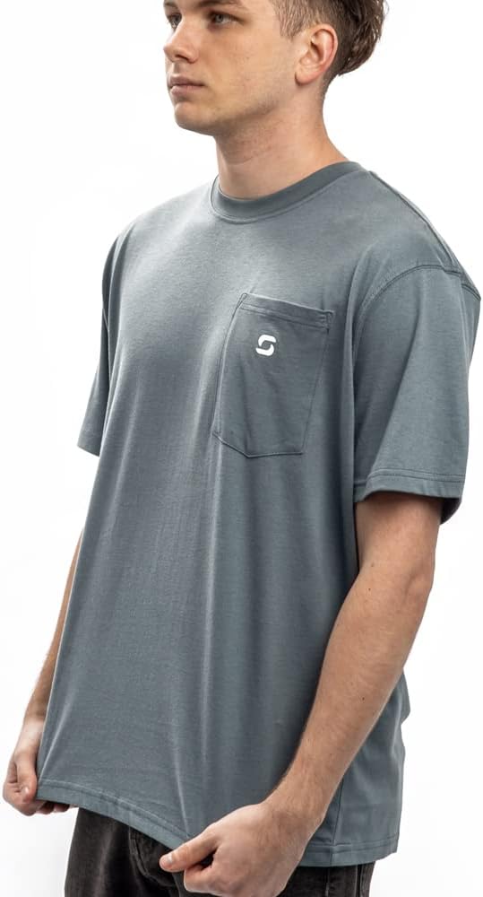 SHOHELL Pocket T Shirts for Men - Cotton Men's T-Shirts, Multipack - Image 4