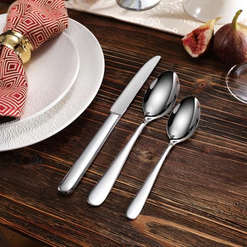 KEAWELL Premium Louise 4-Piece 9.3-Inch Dinner Knife Set (Smooth) by KEAWELL - Used condition - Image 5