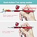 HUBEST 0.3mm Dual-Action Airbrush Gravity Feed Spray Gun Kit Trigger Spray Gun for Cake Decorating, Painting, Tattoo, Models Art,Craft
