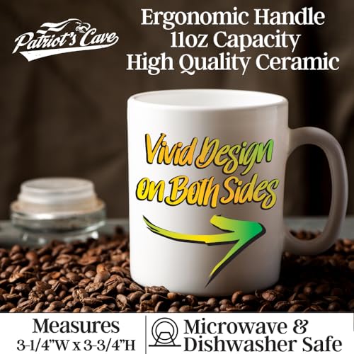 Taza de café de cerámica blanca 11 oz resistente a lavavajillas miniatura 4