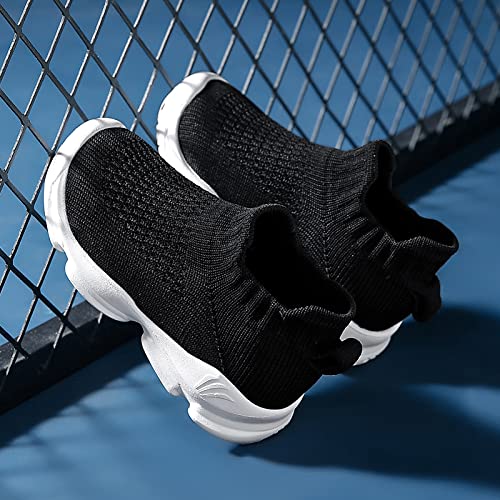 Eliogn Kids Fashion Sneakers Breathable Mesh Socks Shoes Lightweight Running Shoes for Boys and Girls (Toddler/Little Kid)4
