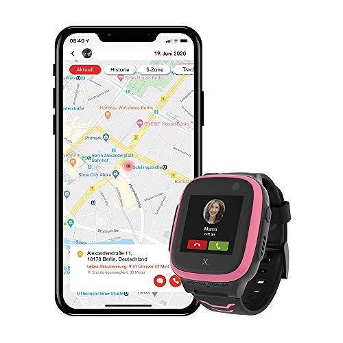 Xplora X5 Nano SIM - Smartwatch für Kinder inkl SIM-Karte im Vodafone Netz, 50€ Amazon-Gutschein sichern (nach SIM Registrierung) 4G-Anrufe, Nachrichten, Schulmodus, GPS, Kamera, 2 Jahre Garantie Rosa - Image 4