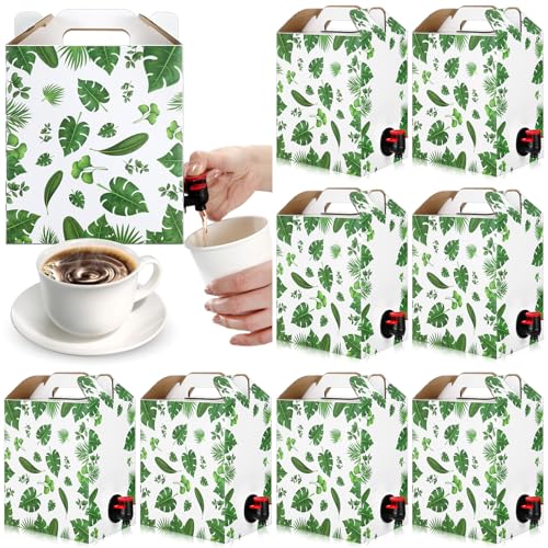 Frienda 10 Pack Coffee Boxes for Catering 96 oz Leaf