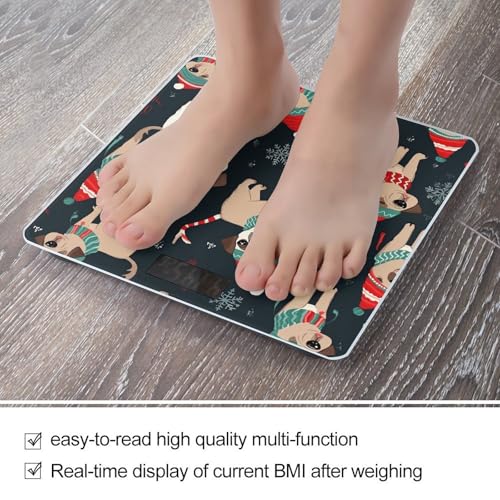 Báscula digital para baño con pantalla LCD grande, capacidad 180 kg miniatura 5