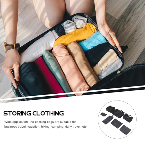 Cubes de rangement pour valise avec ouverture facile pour le camping