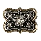 im nostalgisches Design Alpenflüstern Trachten-Blusenbrosche Minna antik-Gold-Farben API116