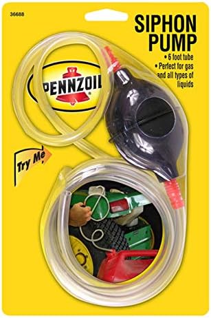 Pennzoil 36688 Pennzoil 6' Tube with Siphon Pump