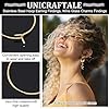 UNICRAFTALE 100 Stück 20 mm hypoallergene Edelstahl-Creolen-Ohrringe, goldene Weinglas-Charm-Ringe, 0,7 mm, Pin-Ohrring-Perlen-Creolen für Frauen, baumelnde Kreolen-Ohrringe #5