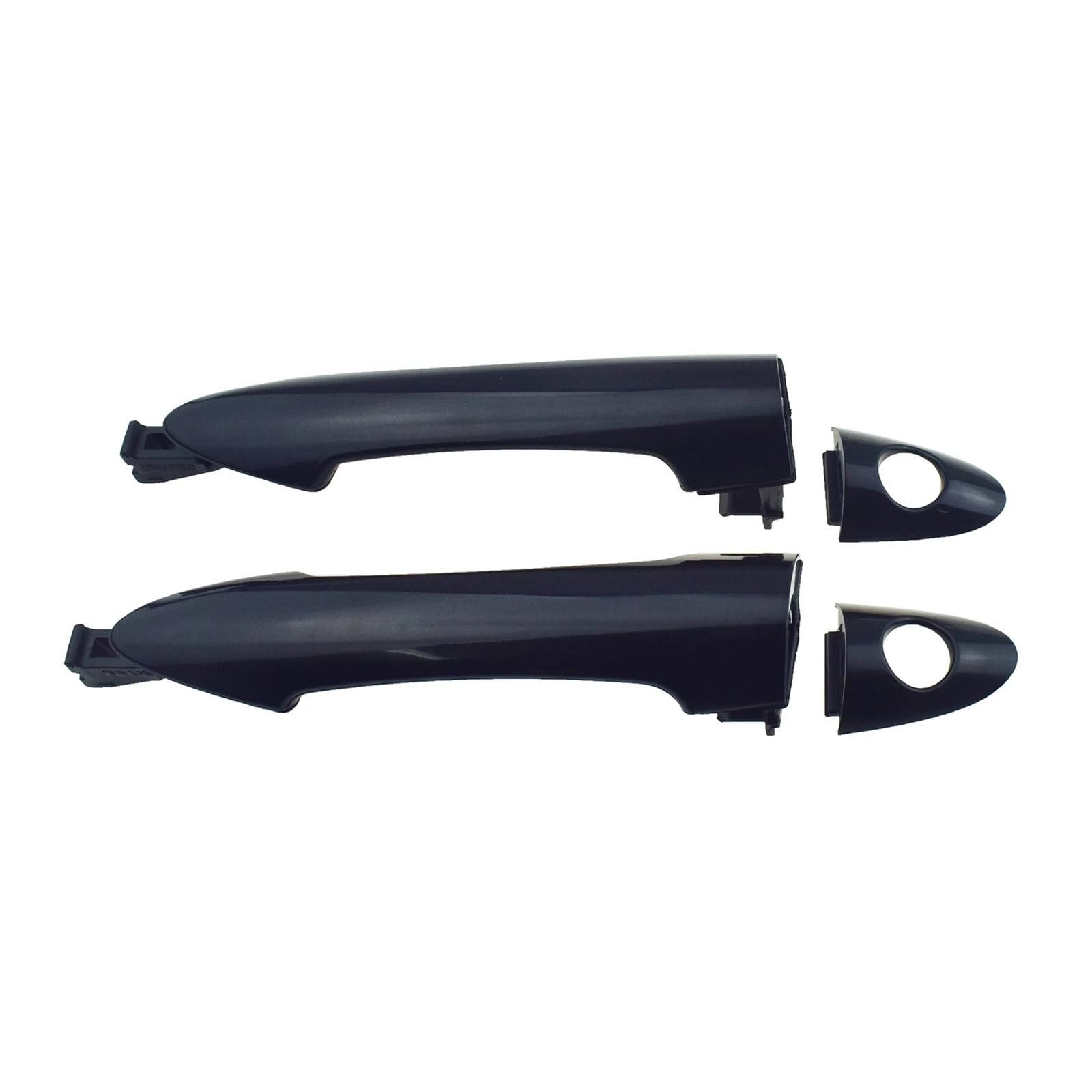 WNBXHSD Car Exterior Car Door Handle for Kia for Picanto 2011-2016 82651-1Y000 82661-1Y000 83651-1Y000 83661-1Y00 Black Exterior Door Handle with Cap