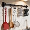 20 PCS S Hooks for Hanging,Safety Buckle S Shaped Hooks for Hanging Home Kitchen Utensil,Hats,Cups,Plants,Bags,（10pcs Black and 10pcs Silver） #3