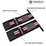 Women Wrist Wraps with Thumb Loops - 12" Professional Grade - Wrist Support Brace and Compression for Cross Training, Weight Lifting, Powerlifting, Strength Training - Image 2