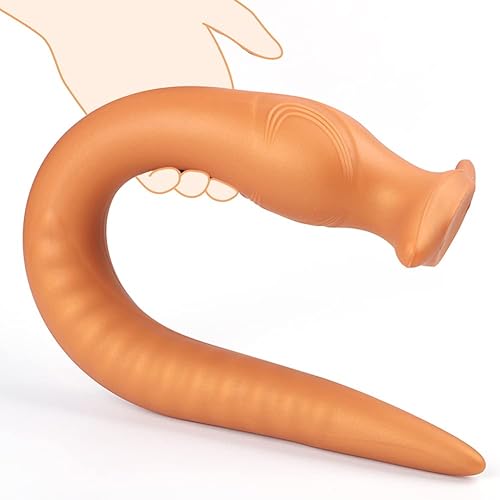 Miniatura 8 de Dilatador anal ultra largo de silicona líquida flexible para adultos, juguetes sexuales para mujeres y hombres, placer