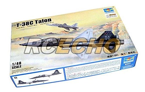 Maquette T-38C Talon 1/48 Trumpeter notice claire avec appli RCECHO