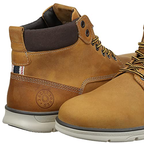 JACK & JONES Homme 12159516 Chaussures-lifestyle, Marron Clair, 42 EU
