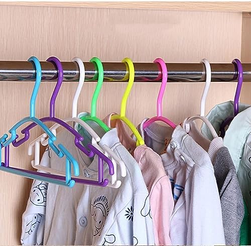 100 Pcs Baby Clothes Hangers, Small Plastic Kids Clothing Hanger, Closet Clothes Rack for Baby Children Toddler Clothes, White 7 51IX8g0e58L. AC