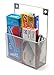 YBM HOME Silver Mesh Wall Mount Pantry Caddy, Wrap Rack Size 10 1/2 x 14 1/2 x 4 inches 1154 (1)